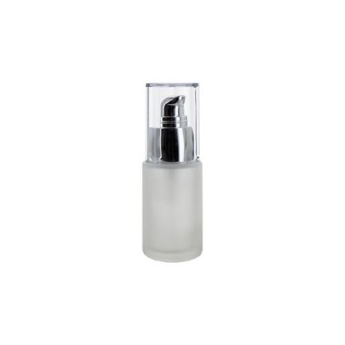 Glasfläschchen mit Pumpe transparent, 30 ml