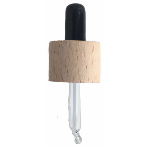 Holzpipette für Deckel GL18, 55 mm