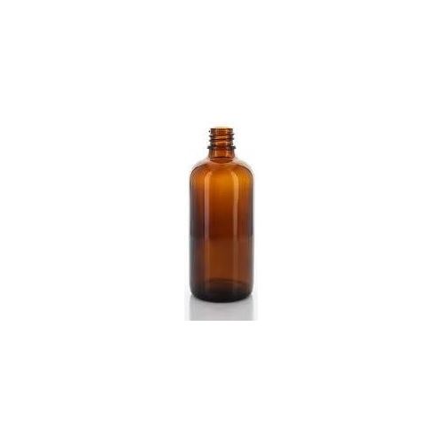 Glasflasche ohne Verschluss braun, 100 ml