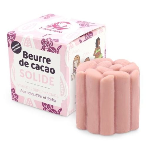 Feste Kakaobutter rosa BIO, 55 g