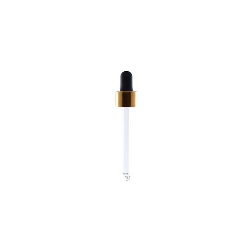 Pipette für 50 ml Flasche, schwarz/gold