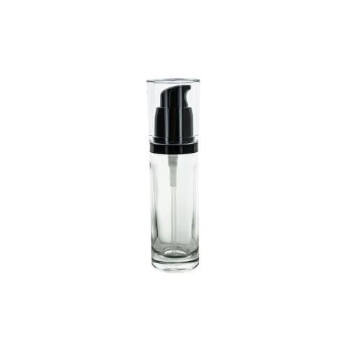 Glasfläschchen mit Pumpe, klar, 30 ml