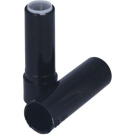Kunststoffhülse für Balsam und Lippenstift, schwarz, 5 ml