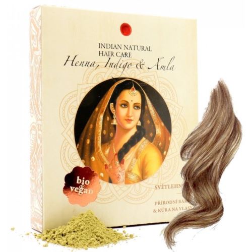 Henna, Indigo & Amla 200g - hellbraun