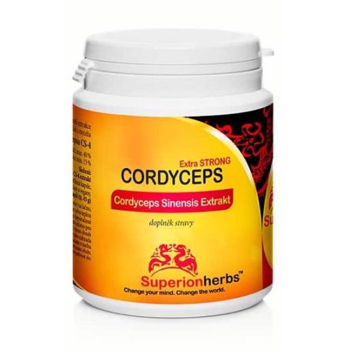 Cordyceps, 40% Polysaccharid-Extrakt, 15% Mannitol