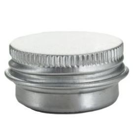 Runde Aluminiumdose mit Schraubdeckel, 5 ml