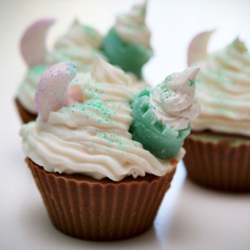 Seifen-Zimt-Cupcakes mit fluffiger Creme - wie macht man einen Cupcake aus Seife?